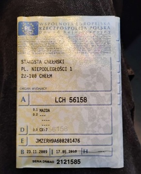 Mazda CX-7 2009 Mazda CX-7 2009r, 2.2 Diesel 4x4. Uszkodzony prawy bok. Jezdzi. 2.2 Diesel, zdjęcie 20