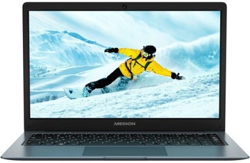 TANI SZYBKI LAPTOP 14'' N4120 4GB 128GB SSD WIN11 GRATIS MYSZKA