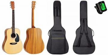 ПРОМО - АКУСТИЧЕСКАЯ ГИТАРА + ЧЕХОЛ + ТРОШКА