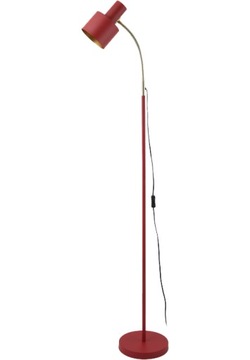 Lampa podłogowa SELVIA II, E27, max.25 W, IP20, śr. 12cm, czerwony, GTV