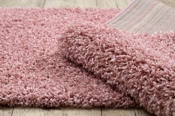 CHODNIK SOFFI shaggy 80x300 cm gruby róż #AF101