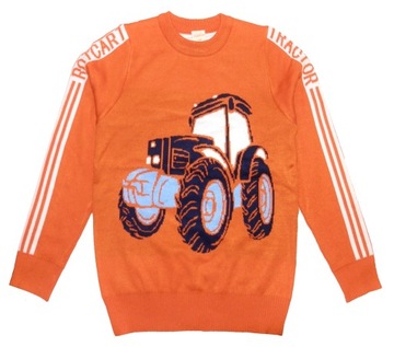 SWETER DZIECIĘCY Z MOTYWEM r. 146