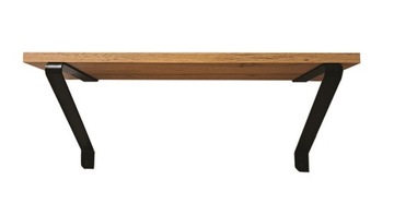 Półka wisząca GALA 80x21x25 loft PŁYTA dąb