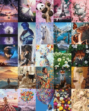 Набор картин по номерам Кит 40x50