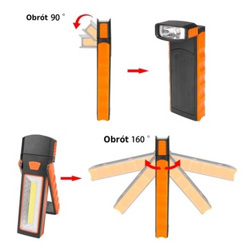 РАБОЧАЯ ЛАМПА ЛАМПА ДЛЯ МАСТЕРСКОЙ COB СВЕТОДИОДНАЯ ТУРИСТИЧЕСКАЯ ЛАМПА ДЛЯ КЕМПИНГА 3 Вт