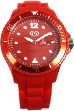 Zegar Lolli DATE 70186–RD Langnese 5ATM KWARCOWY