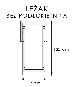 Deckchair с полной печатной графикой