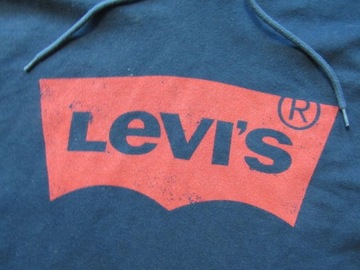 Levi's LEVIS ORYGINALNA BLUZA Z KAPTUREM/ M