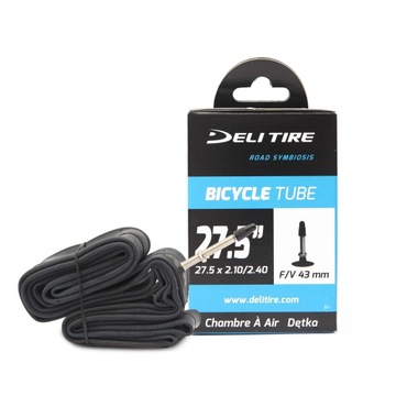 Dętka rowerowa DELI TIRE 27.5x2.10/2.40 FV43 BOX