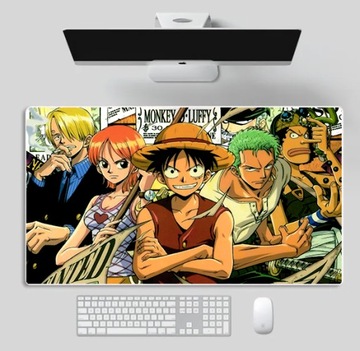 Podkładka Mata Nadruk Dla Gracza Anime One Piece Luffy 40 CM