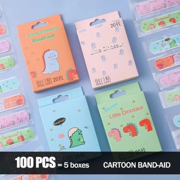 100pcs Breathable Band Aid Waterproof Bandage First Aid Wound Dressing