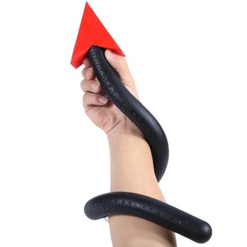korek analny dildo z linijką diabelski długi Wtyczka analna z miarką L 60CM