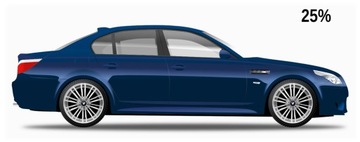 Пленка для тонировки стекол, рулон 3 метра. 50х300см затемнение 60%