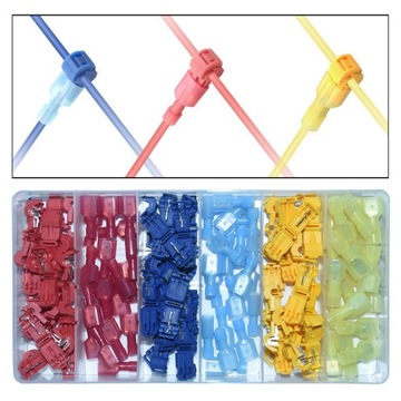 zr-T Tap Кабельные соединители Саморазъемный замок Quick Male Quick 120 шт.