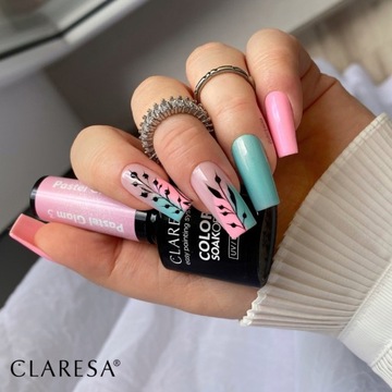Лак для ногтей Claresa Hybrid PASTEL GLAM 3 пастельно-розовый