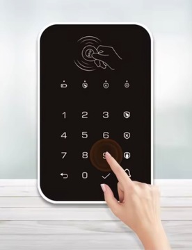 КОДОВОЙ ЗАМОК ДЛЯ ВОРОТ, ДВЕРИ, КОД, RFID-КЛАВИАТУРА, 433 МГц, КОМПЛЕКТ СИГНАЛИЗАЦИИ