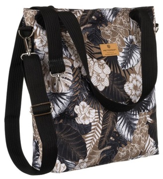PETERSON pojemna torba damska na ramię shopper bag XL