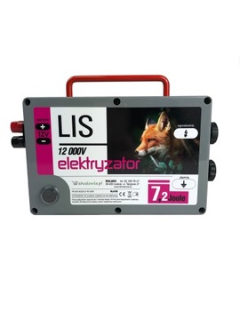 Elektryzator elektryczny LIS 7,2J pastuch na lisy