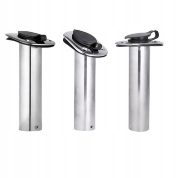 Трубка держателя удочки для морской лодки из нержавеющей стали, трубка 15/30/90 градусов, 15 градусов