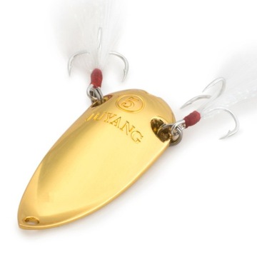 СПИННЕР Лист ЩУКА САНДЕР 15г 5,1см 2 якоря