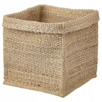 IKEA TJILLEVIPS Kosz, juta, 30x30x35 cm