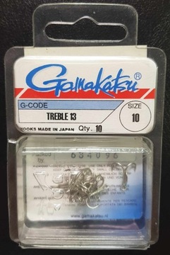 Kotwice Gamakatsu 13 nikiel – nr 10