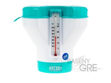 Большой дозатор хлора с термометром 40070 GRE