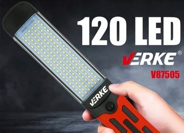LAMPA WARSZTATOWA Z MAGNESEM 10m LED120 230V