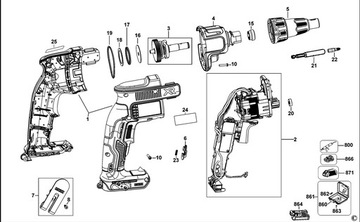БИТА DEWALT 607904-22 PR2 ДЛЯ DCF620