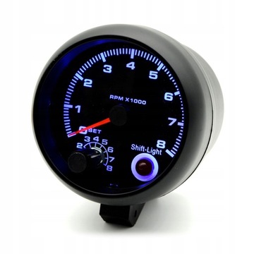 WSKAŹNIK OBROTOMIERZA SAMOCHODU 3.75“ 0-8000 RPM