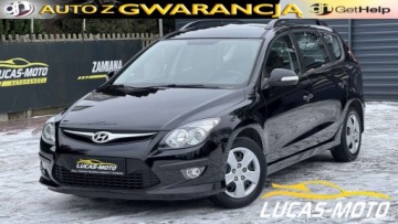 Hyundai i30 I CW Facelifting 1.4 DOHC 109KM 2011 Hyundai i30 100 Bezwypadkowy, 4 el. szyby, grzane fotele GWARANCJA