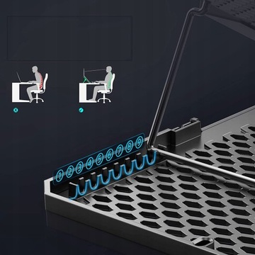 ПОДСТАВКА ОХЛАЖДАЮЩАЯ ПОДСТАВКА RGB ДЛЯ НОУТБУКА