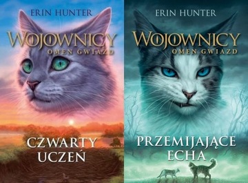 WOJOWNICY OMEN GWIAZD Tomy 1+ 2 Zestaw Erin Hunter