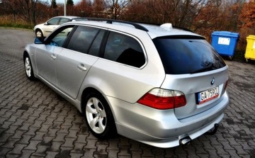 BMW Seria 5 E60 Touring 520 d 177KM 2007 BMW Seria 5 Lift, Automat, Panorama , Nawigacja, Czujniki parkowania 2.0, zdjęcie 11