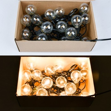 Гирлянда Садовые светильники 30м 100+4шт LED IP44 1Вт