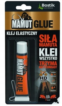 BOSTIK Klej Montażowy MAMUT GLUE 25ml BIAŁY