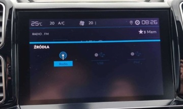 Citroen C5 Aircross I SUV Facelifting 1.2 PureTech 131KM 2023 Citroen C5 Aircross Feel Pack, Tempomat, Kamera 360, Podgrzewane fotele, B, zdjęcie 33