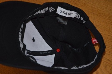 czapka z daszkiem Upfront czarna one size