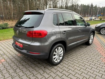 Volkswagen Tiguan I SUV Facelifting 1.4 TSI BlueMotion 160KM 2012 Volkswagen Tiguan Kamera cofania Alcantara Hak, zdjęcie 7