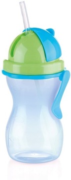 TESCOMA ДЕТСКАЯ БУТЫЛОЧКА С СОЛОМОЙ BAMBINI 300 МЛ