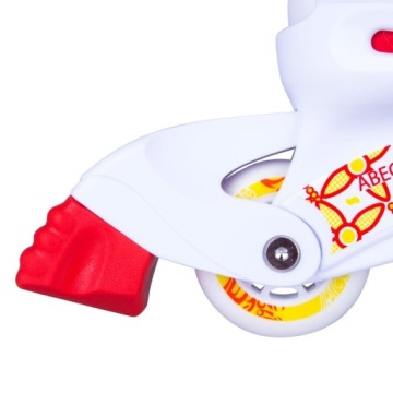 Детские светящиеся роликовые коньки Action Joly XS 26-29