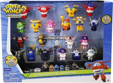 Super Wings EC730660 World Airport Crew 30 PCS Col