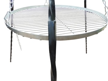 ГРИЛЬ САДОВЫЙ ТРЕХНОПНЫЙ, 80 СМ, НЕРЖАВЕЮЩАЯ НЕржавеющая сталь