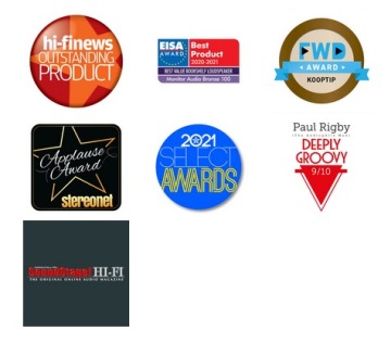 МОНИТОР АУДИО Бронза 100 ОРЕХ + подставка NorStone Alva ПАРА