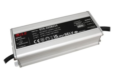 Glp Napájecí zdroj s konstantním napětím Pfc 200W 24V/8.4A GV6-200B024