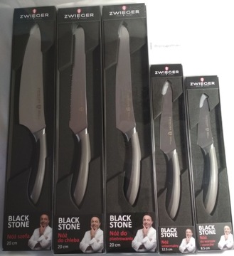 Нож для хлеба Zwieger Black Stone 20 см