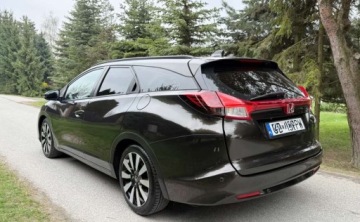 Honda Civic IX Tourer 1.6 i-DTEC 120KM 2015 Honda Civic Honda Civic 1.6 i-DTEC Sport Black Edition 1.6 Diesel 120KM, zdjęcie 8
