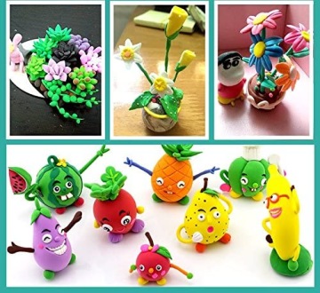 ПЕНА Пластилин SENSO ПОЛИМЕРНАЯ ГЛИНА ПЕНА ПЛАСТИКОВАЯ МАССА 12 ШТ.