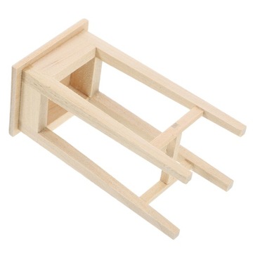 MINIATUROWY MODEL STOŁKA DOMEK DLA LAL MINI WYSTRÓJ STOŁKA