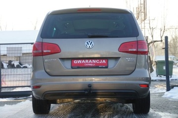 Volkswagen Sharan II Van 2.0 TDI-CR BMT 140KM 2014 Volkswagen Sharan 2.0 TDI CR 140 KM, 4x4, 7osob, Webasto, Biksenon, Hak, G, zdjęcie 7